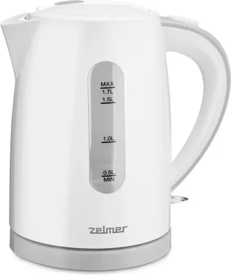 Vlues Uji Zelmer, ZCK7616S, bardhë-hiri