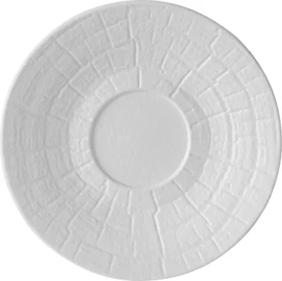Pjatëz espresso Fine Dine Nordic 120 mm porcelan e bardhë set 3 copë
