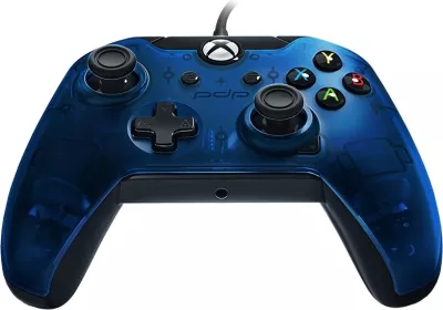 Kontroller me kabllo PDP Xbox Wired Controller, kabllo e shkëputshme 2.4 m, blu
