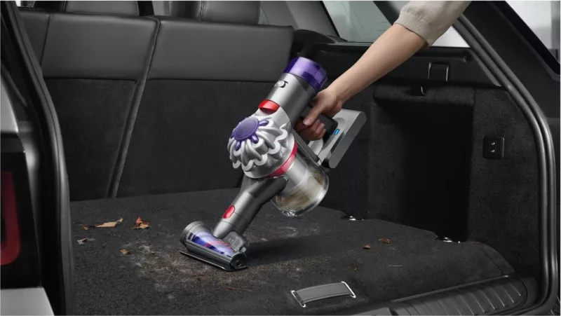 Fshesë me korrent Dyson V8 Absolute, pa qese, vertikale, e verdhë