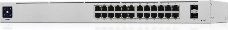 Switch Ubiquiti UniFi 24-Port PoE, Managed, L2/L3, Gigabit Ethernet, Silver