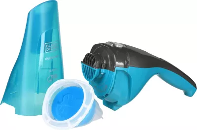Aspirator portativ Black & Decker WDC215WA, Blu, pa qese