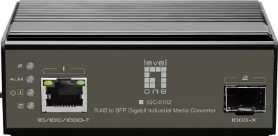 Konvertues rrjeti LevelOne IGC-0102, 1000 Mbit/s, i zi