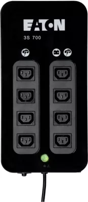 UPS, Eaton 3S 700 IEC (3S700I), 700 VA, 8 dalje IEC, USB HID, e zezë