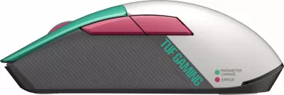 Maus wireless ASUS TUF Gaming Mini Hatsune Miku Edition, gaming, turkuaz/rozë