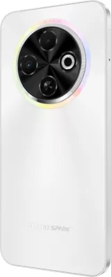 Celular TECNO Spark 30C, 8GB RAM, 256GB, Orbit White me set aksesorësh