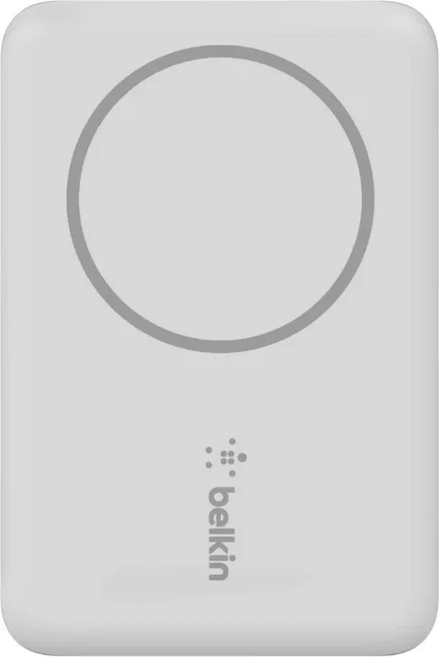Power bank Belkin BPD002BTWH, 2500 mAh, Wireless, Bardhë