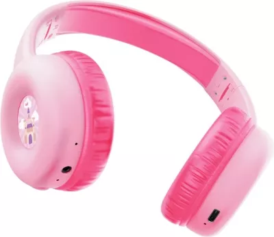Kufje Trust Nouna, me ose pa kabllo, USB Type-C, Bluetooth, Rozë