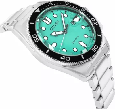 Orë dore për meshkuj CITIZEN Marine Sporty AW1760-81W, set me kuti