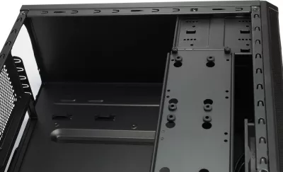 Kasë Fractal Design Core 1100, Mini Tower, micro ATX/Mini-ITX, e zezë