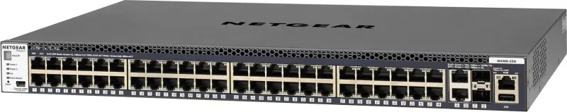 Switch NETGEAR M4300-52G, Managed, 1U, Gri