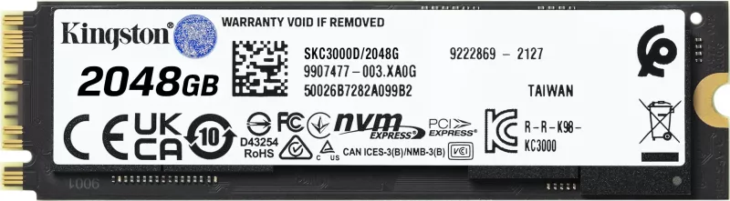 SSD Kingston KC3000, 2.05 TB, M.2, 7000 MB/s thumbnail 2