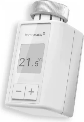 Termostat digjital eQ-3 Homematic IP HmIP-eTRV-F, RF, 869.4 MHz, i bardhë
