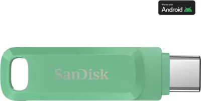 USB memorje SanDisk Ultra Dual Drive Go SDDDC3-128G-G46AG 128GB USB-C/USB-A USB 3.2 Gen 1, e gjelbër (1 copë)