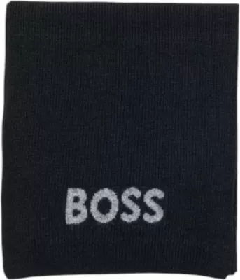 Shall për meshkuj BOSS Elios_Scarf 10274288 01 50548785, i zi