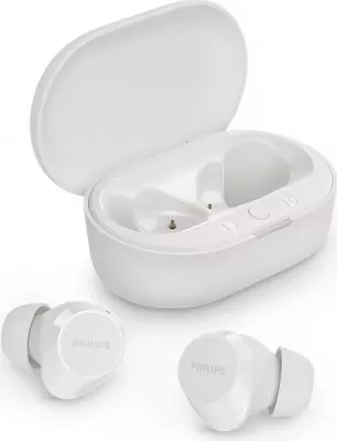 Kufje Philips TAT1209, True Wireless, Bluetooth 5.3, të bardha