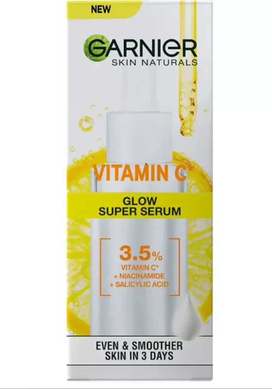 Serum Garnier Vitaminc C Glow Super, 30 ml