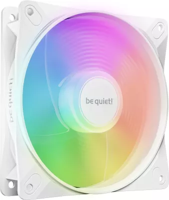 Ventilator kasë be quiet Light Wings LX PWM Reverse 120mm, RGB, i bardhë
