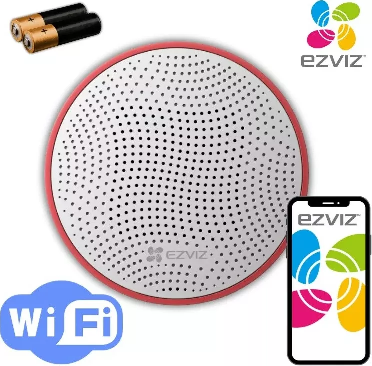 Sirenë inteligjente Ezviz CS-T9C, wireless, ZigBee, e bardhë
