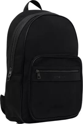 Çantë shpine për meshkuj Tommy Hilfiger TH Repreve AM0AM14443, e zezë