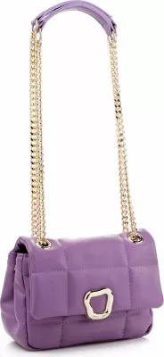 Çantë shpatulle ngjyrë vjollcë, Vince Camuto, Bologna