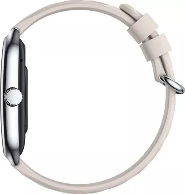 Smartwatch Zeblaze GTS 4 1.94" AMOLED, thirrje me Bluetooth, IP68, pa GPS, bateri 300 mAh, argjendtë