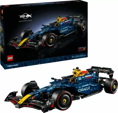 Set ndërtimi LEGO Technic Oracle Red Bull Racing RB20 F1, 1639 pjesë, multingjyrësh
