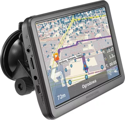 Navigacion për vetura MODECOM FreeWAY CX 7.4, 16 GB, E zezë
