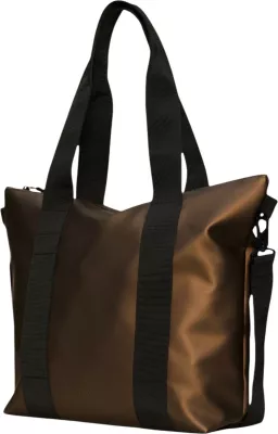 Çantë tote për femra Rains Tote Bag Mini W3 14160, bronz