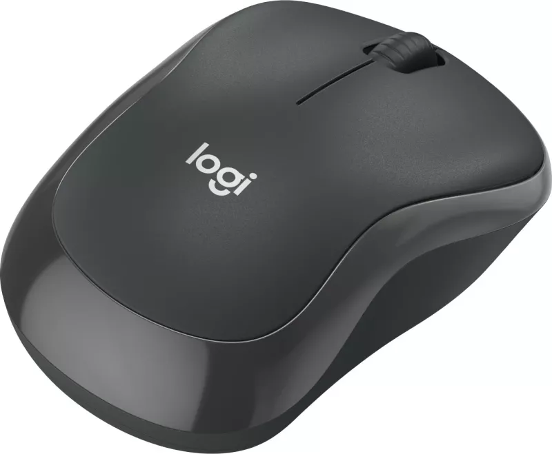 Maus Logitech M240 për Biznes, Ambidextrous, Optik, RF Wireless + Bluetooth, 4000 DPI, Grafit