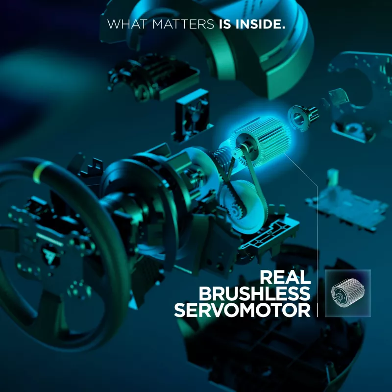 Timoni + Pedale Thrustmaster 4460133, PC, Xbox One, Ngjyrë e zezë