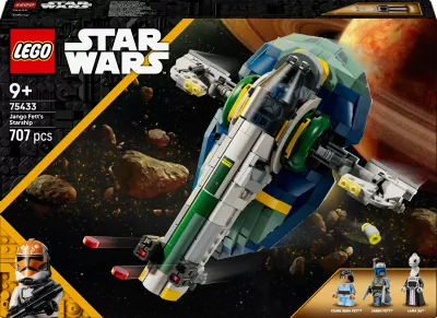 Set LEGO Star Wars Jango Fett Spaceship 75433, 707 pjesë, 9+