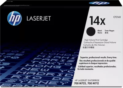 Toner HP CF214X 14X rendiment i lartë 17500 faqe XL, e zezë