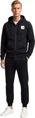 Duks me kapuç me zip për meshkuj The North Face EVO BOX HD REG FZ HD NF0A8JAZ, i zi [Madhësia: M]