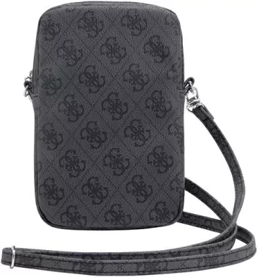 Çantë për celular Guess Zip 4G Triangle, e zezë
