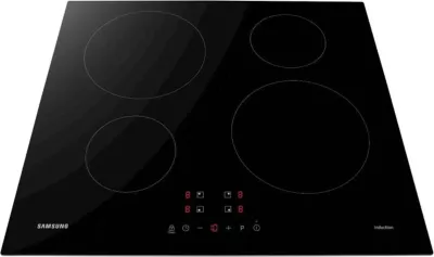 Pianurë induksioni Samsung NZ64M3NM1BB/OL 4 zona gatimi Power Boost Smart Touch, e zezë