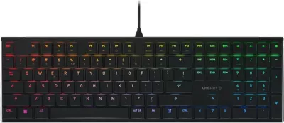 Tastierë mekanike Cherry MX 10.0N, Wired, USB, RGB LED, e zezë