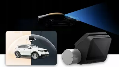 Kamerë regjistruese për veturë 70mai A510 1944p 60fps GPS 140° ekran 2" microSD deri 256GB, e zezë