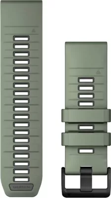 Rrip për smartwatch Garmin QuickFit® 26 Bands, Willow/Graphite Silicone