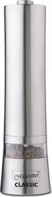 Bluarës elektrik për erëza Maestro MR-1722, çelik inox, argjend
