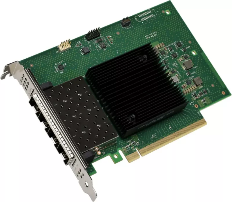Kartë rrjeti Intel Ethernet E810-XXVDA4, PCI Express, 25000 Mbit/s, Fibër