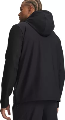 Duks me kapuç me zinxhir për meshkuj Under Armour UA Unstoppable Woven 6014621, i zi [Madhësia: XXL]