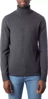 Xhemper për meshkuj Jack Jones Emil Roll Neck STS 12157417, gri e errët