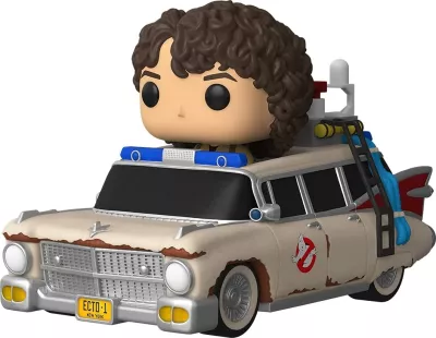 Figurinë koleksionuese vinyl Funko Pop Rides Super Deluxe Ghostbusters: Afterlife Ecto-1 me Scissor Seat