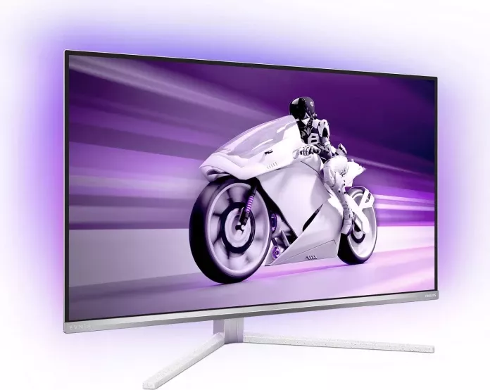 Monitor gaming Philips Evnia 32M2N8900 31.5\" 4K UHD QD-OLED 240Hz 0.03ms, i bardhë