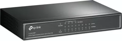 Switch TP-Link TL-SG1008P, 8 porta, PoE, Gigabit, metalik