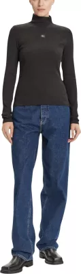 Xhemper për femra Calvin Klein Jeans LV047D203G, i zi [Madhësia: XS]