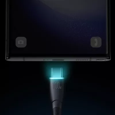 Kabllo Joyroom Starry Series SA32-AC6, USB-A në USB-C, 1m, 100W, e zezë