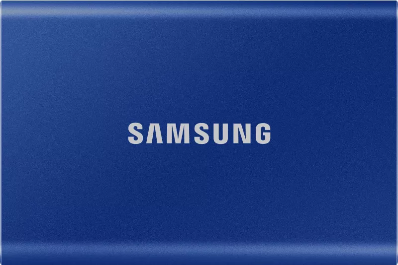 SSD portabël Samsung T7, 1 TB, USB Type-C, 3.2 Gen 2, Blu