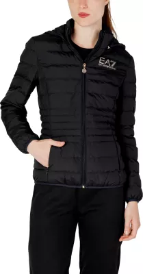Jakne bomber për femra EA7 8NTB23 TNF8Z, e zezë me të artë [Madhësia: M]